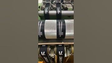 Ribbon webbing Weaving Process