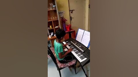 Grade 1 Electronic Keyboard piece "Walking" Played by Neal
