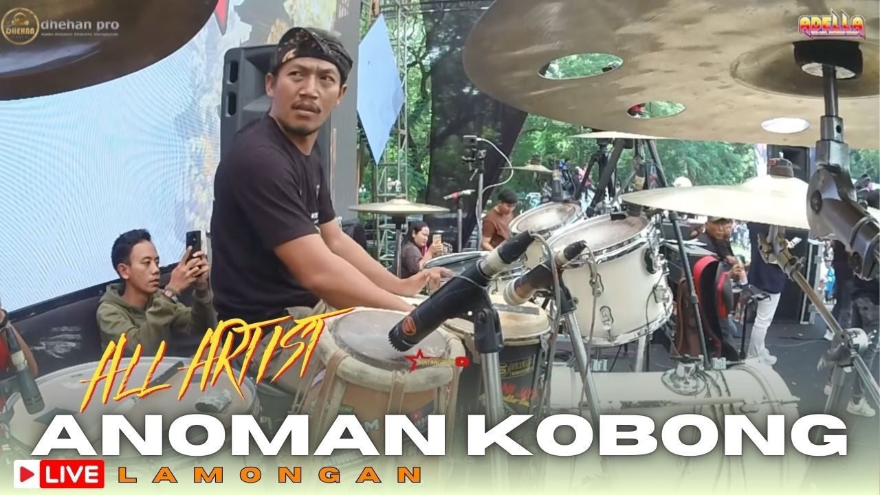 COVER KENDANG CAK NOPIE - ANOMAN KOBONG ALL ARTIST ADELLA - FEAT DHEHAN PRO - LIVE LAMONGAN