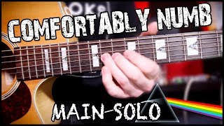 Comfortably Numb Solo by Pink Floyd | Acoustic Cover & Lesson chords