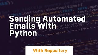sending automated emails with python