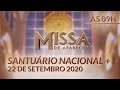 Missa | Santuário Nacional de Aparecida 09h 22/09/2020