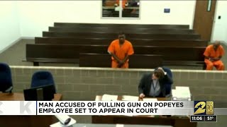 Man charged after police say he pulled gun on Popeyes employee over sold out chicken sandwiches
