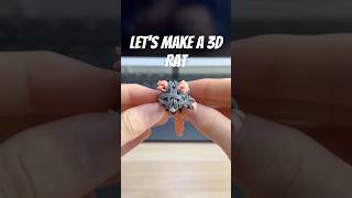 Let’s Make a Rainbow Loom Rat 🐀 | Design Credit: Joy of Art #rainbowloom #rat #fyp
