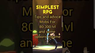 Simplest RPG online tutorial 2 80-300 lvl!!! screenshot 5