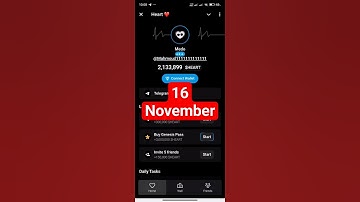 heart telegram bot daily lucky heart 16 November -earn from telegram bots