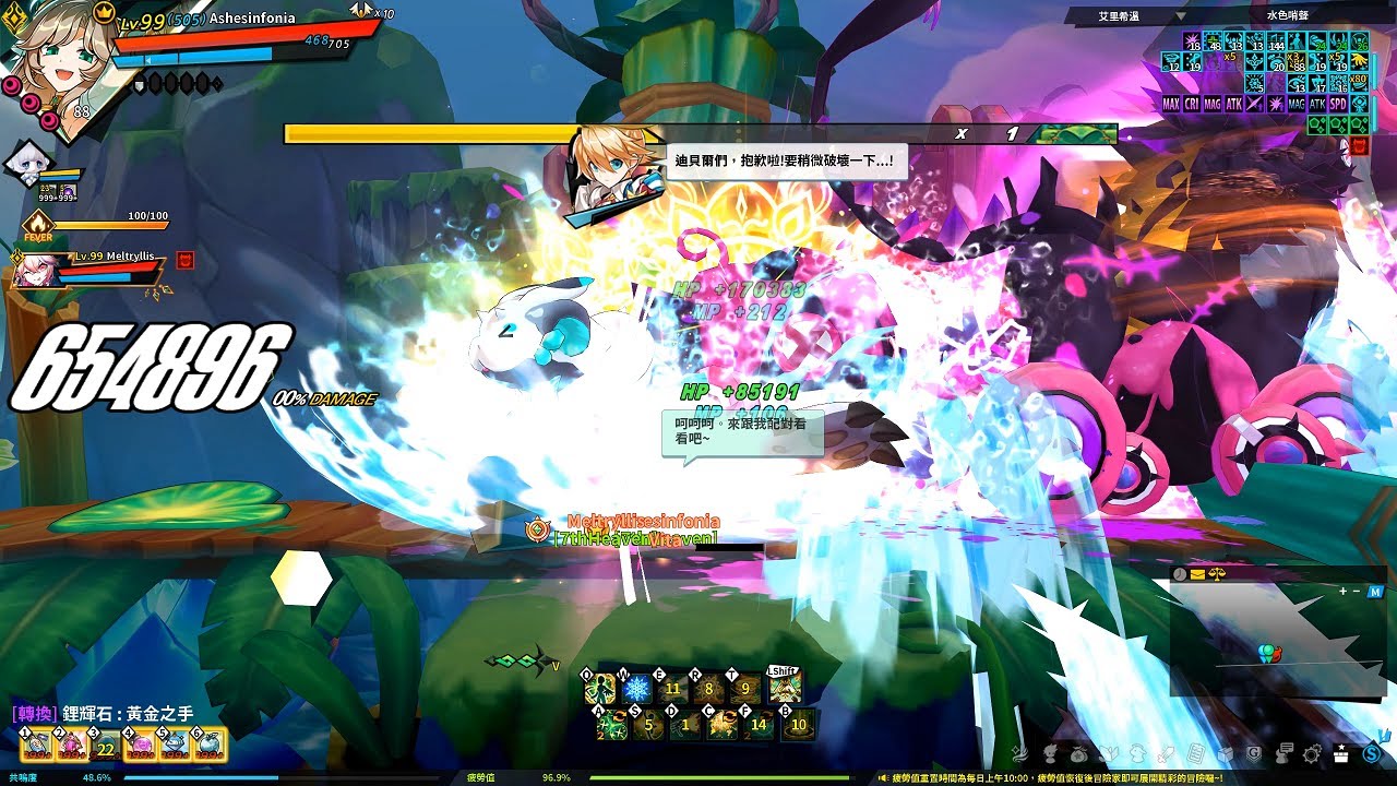Elsword - M Avarice & Twins Picaro 22-2 Aqua Whistle Duo 