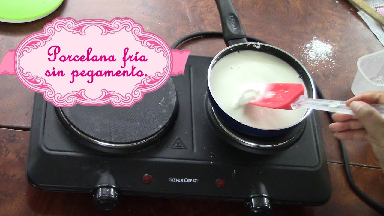 ♥ Tutorial : Receta Casera de Porcelana Fría / Masa flexible SIN