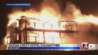 Fire destroys motel at NC coast