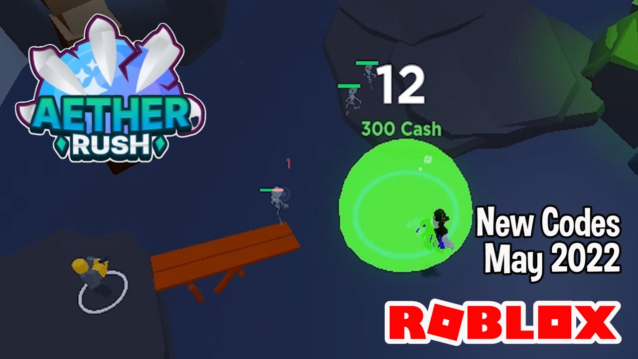 Roblox Aether Rush New Codes May 2022