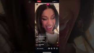 Cardi B Live Talks About New Single Outside, Box Sets, Her Friends And More 62325
