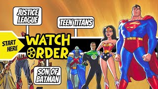 How to Watch Dc Animated Universe in the Correct Order