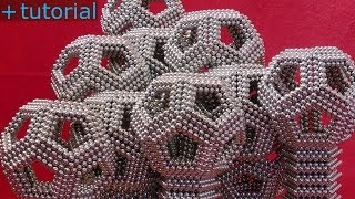 Tetrahedral & chain interlaced dodecahedron frames