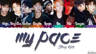 Stray Kids My Pace Lyrics Color Coded Han Rom Eng