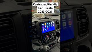 Central Multimídia Android Fiat Ducato 2024-2027 CarPlay Android auto
