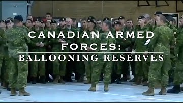 CANADIAN ARMED FORCES: Massive Mobilization Plans
