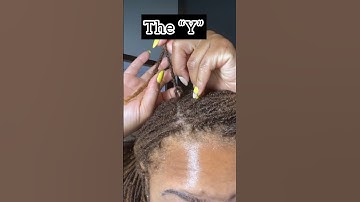 Quick Retie tutorial | 4-point rotation #selfretie #microlocs #braidlocs