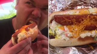 Short Hot Dog Video: Yann's Hot Dog and Hillbilly Hot Dog in West Virginia