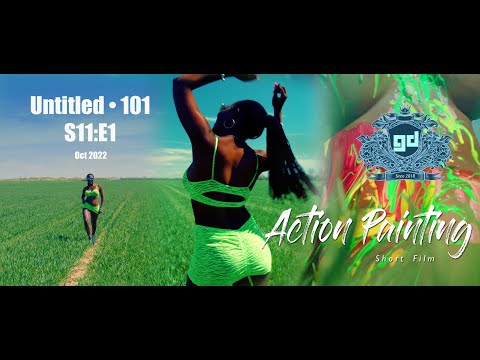 Trailer S11:E1 Abstract Art Action Body Painting, 'Fluorescent Green' • GD Films • 4K Oct 2022