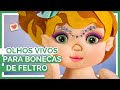 9 Tipos de Olhos para Bonecas e Bichinhos de Feltro | com Sheilinha Rodrigues