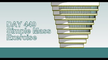 Everyday Revit (Day 449) - Simple Mass Exercise