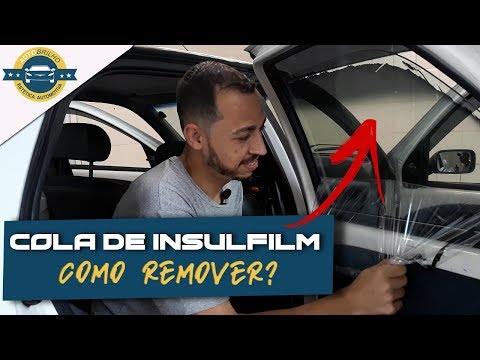 Vídeo: Como você remove o filme do pára-brisa?