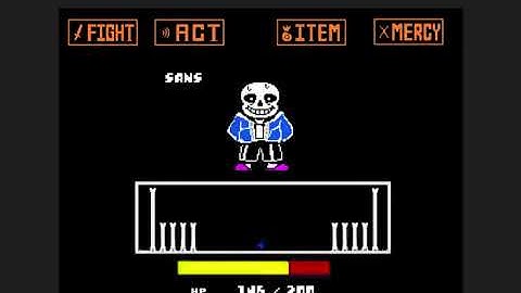 Bad Time Simulator  Hard Mode Sans by LittleKnight184421