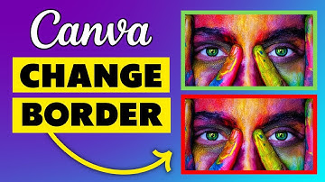 How to Change Picture Border Color in Canva