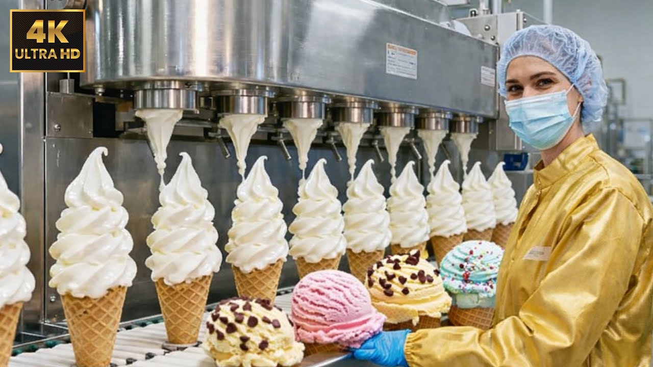 Inside Mango 🥭 Ice Cream Manufacturing Process | How Mango Ice Cream Is Made