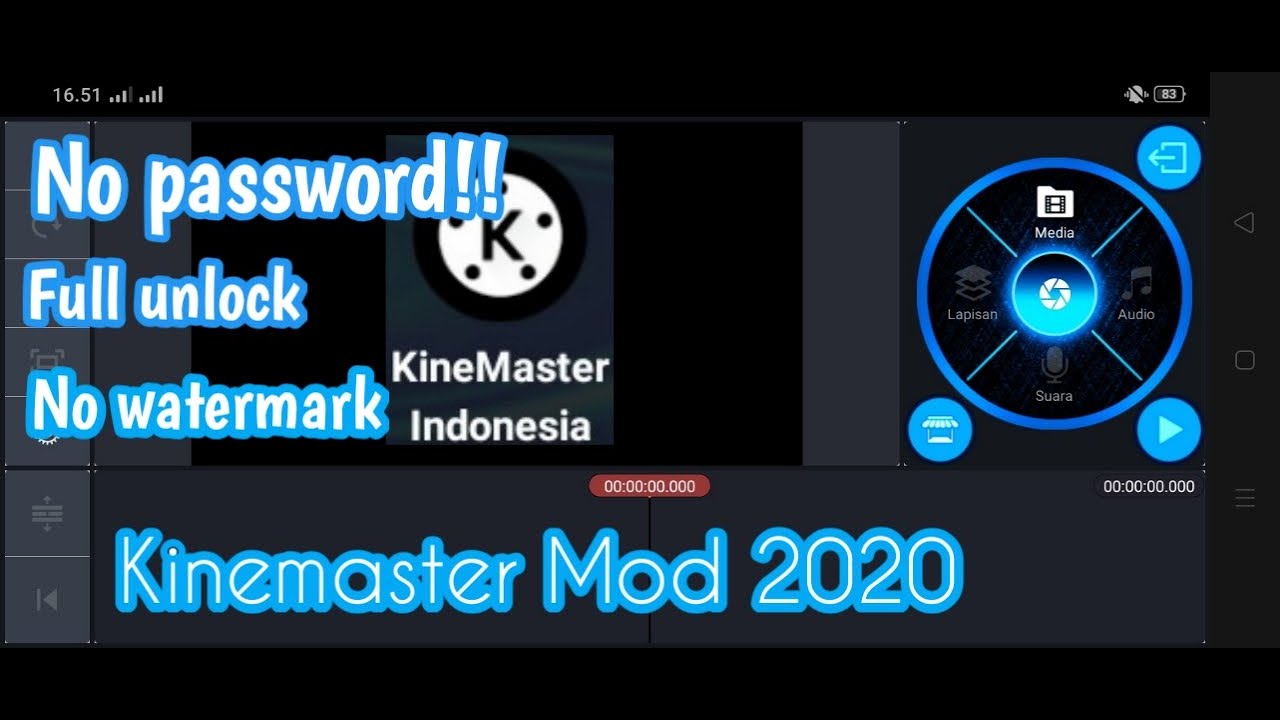 Password mod. KINEMASTER Pro Indonesia.