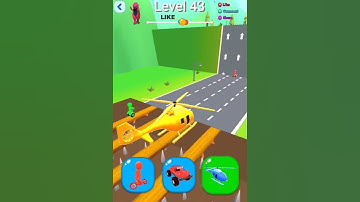 Shape-shifting Game Very Cool & Gnerly hyper casual game #shorts #gameplay #short  #shapeshifting