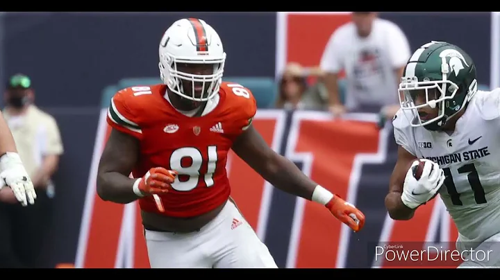 Jared Harrison-Hunte Miami Hurricanes DT 2021-22 H...