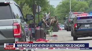 Highland Park parade shooting new developments: Now 6 dead, suspect still on the loose