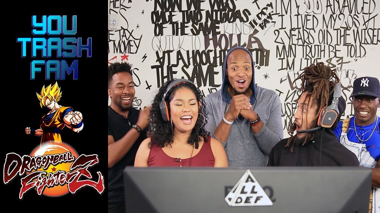 The SquADD Plays Dragon Ball FighterZ | You Trash Fam | All Def Gaming