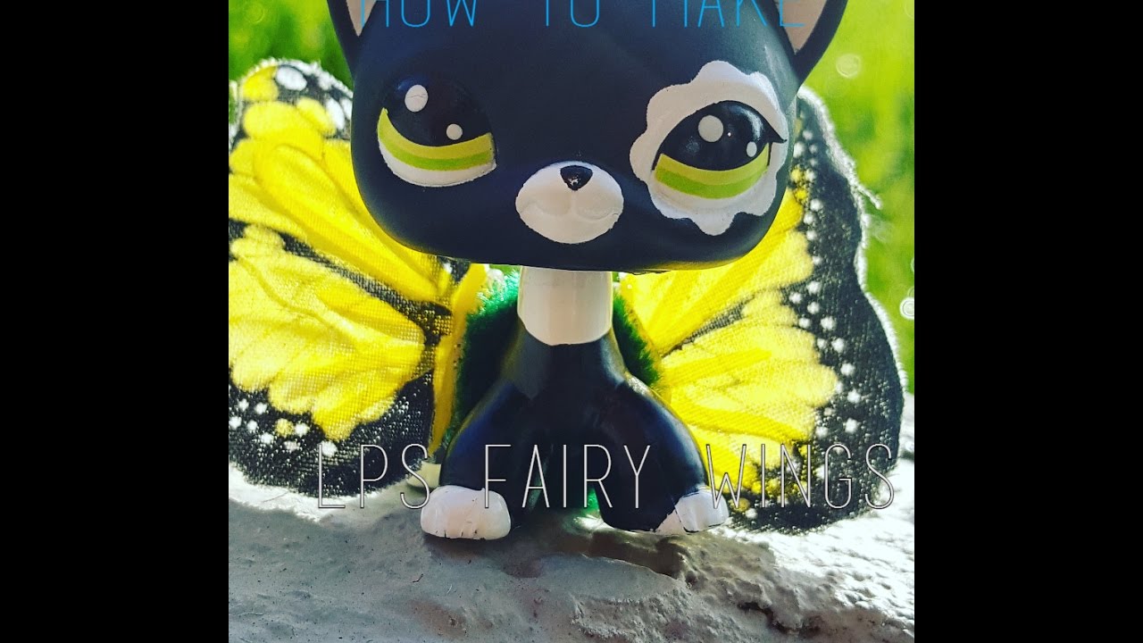 How to Make LPS Fairy Wings - YouTube