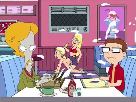 American Dad - We're going to the diner to write porn