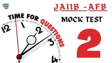 JAIIB AFB MOCK TEST - 2 WITH EXPLANATION IN TAMIL @learninsideout