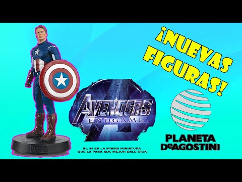 ¡NUEVAS FIGURAS DE AVENGERS! | CAPTAIN AMERICA #PlanetaDeAgostini