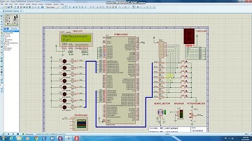 4. ADC Button Demo -Tutorial AVR Programming Atmel Studio with Proteus