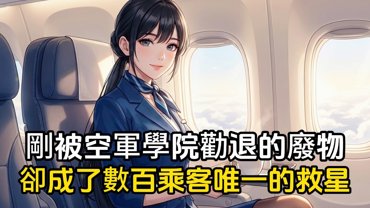 我一个刚被空军学院劝退的耻辱废物,卻在飛機失控的絕境中，成為數百乘客唯一的救星#動漫 #漫畫 #二次元 #戀愛