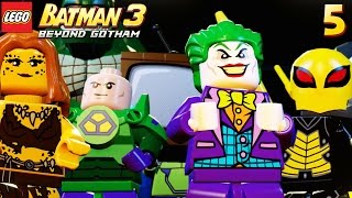 This is themediacows' full gameplay walkthrough of lego batman 3:
beyond gotham. part 5 the gotham walkthrough. ray and dewe...