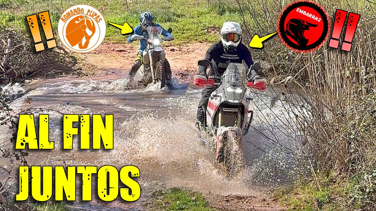 13 MOTOS y 1 RUTÓN offroad. Embarra2 VS Komando Pupas