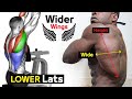 7 Best Exercise To  Lower Lats workout (V-TAPER)