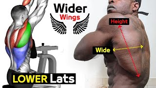 7 Best Exercise To  Lower Lats workout (V-TAPER)