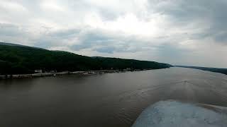 CSX Freight Southbound at Hudson, NY