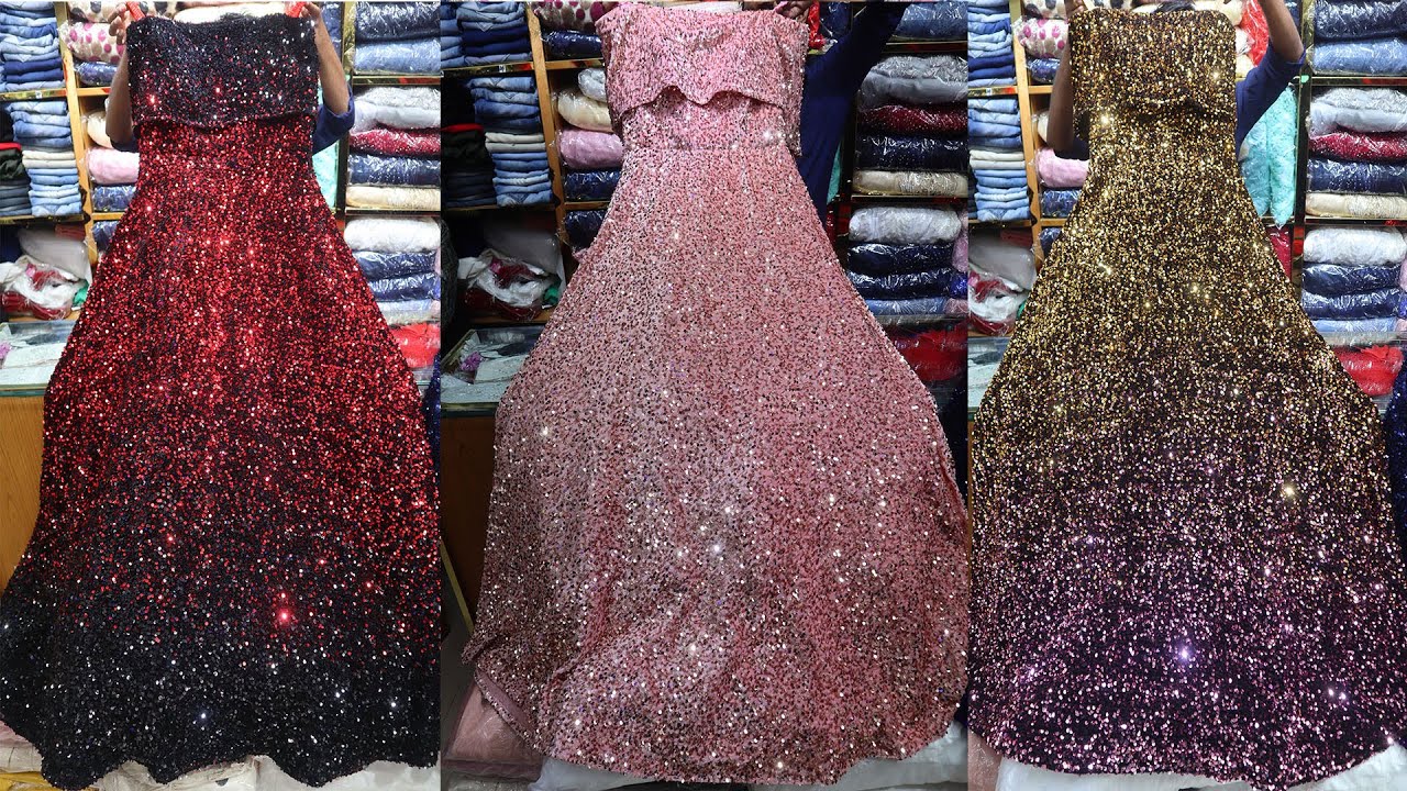 অবিশ্বাস্যদামে বিশাল ঘেরের বারবি গাউন ||Party were barbie Gown Collection || wholesale price