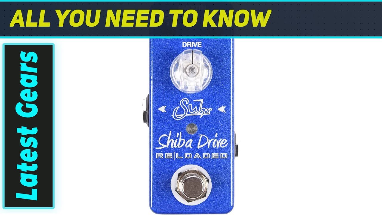 Suhr Shiba Drive Reloaded Mini Overdrive: Small Size, Massive Tone