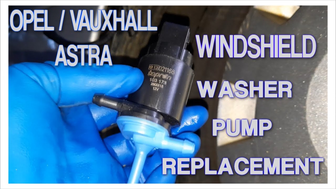 FRONT/REAR TWO OUTLET WINDSCREEN WASHER PUMP ASTRA H MK5 2004 
