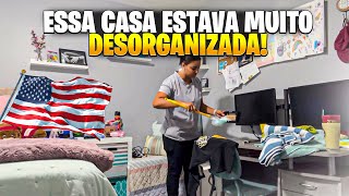 Faxina Nos Eua Tive Que Limpar Uma Casa Muito Desorganizada