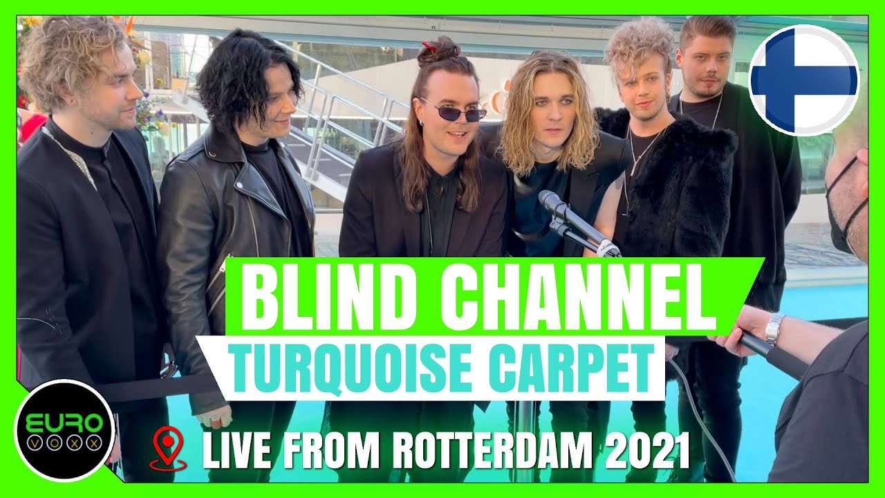 FINLAND EUROVISION 2021: Blind Channel - Dark Side (TURQUOISE CARPET INTERVIEW)